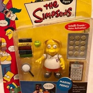 PLAYMATES 'The Simpsons' MARTIN PRINCE Action Figure BNIB!​​​​​​​​​​​​​​​​​​